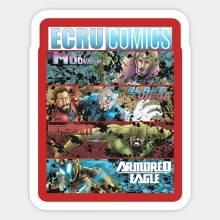 Ecruomics Titles Sticker